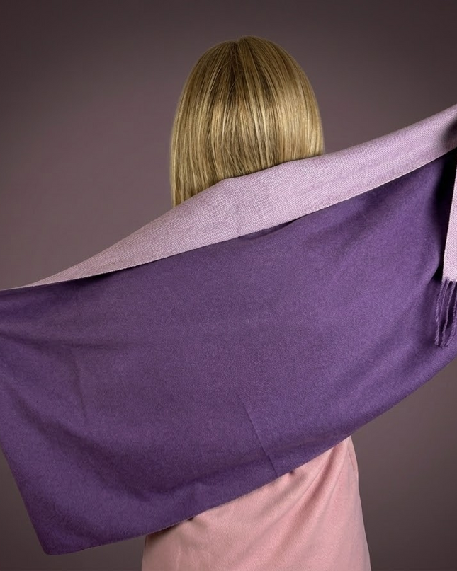 Szal "Lavender Dream Duo w odcieniach fioletu (175x64cm)