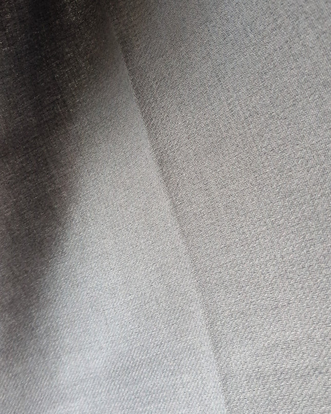 Szal "Silver Mist Duo" w dwóch odcieniach szarości (185x67 cm)