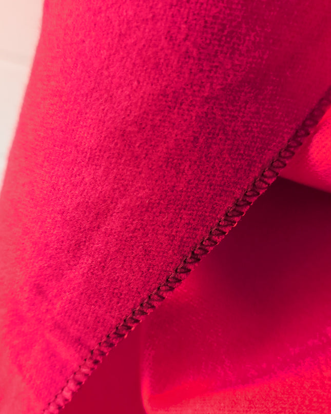 Szal "Berry Fusion Duo" w różu i czerwieni (175x64 cm)