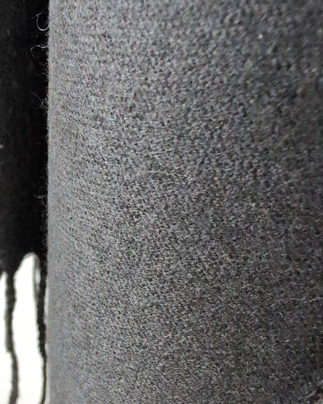 Szal "Midnight & Charcoal Duo" ponadczasowa czerń i Grafit (175x64cm)