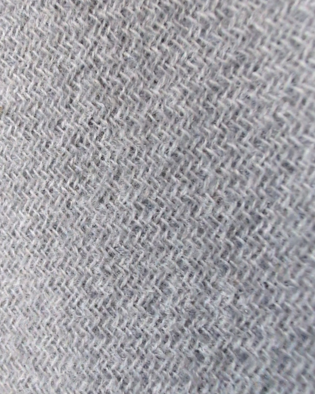 Szal "Silver Mist Duo" w dwóch odcieniach szarości (185x67 cm)